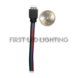 RGB 4-Pin Single End Connector-First LED Lighting Center